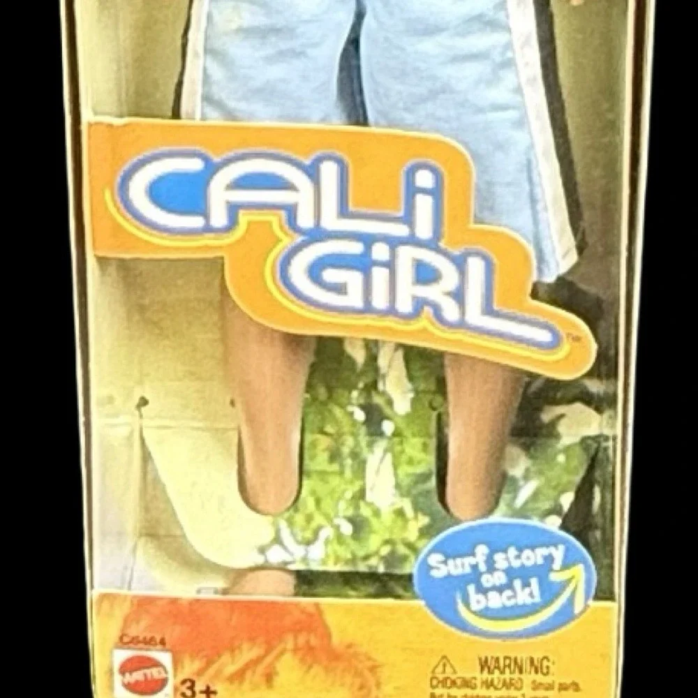 Mattel Barbie Cali Girl Ken Doll 2003 Surfer Beach Boy C6464 NRFB - READ